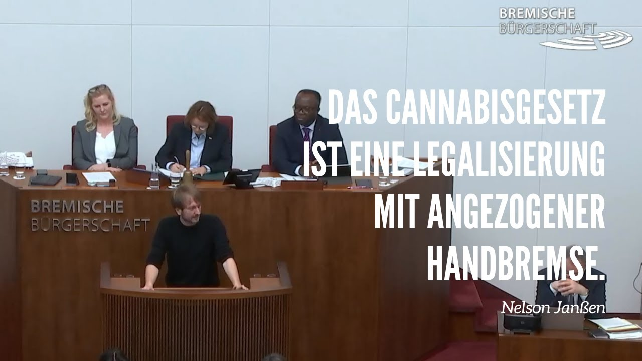 Janßen: Canabislegalisierung